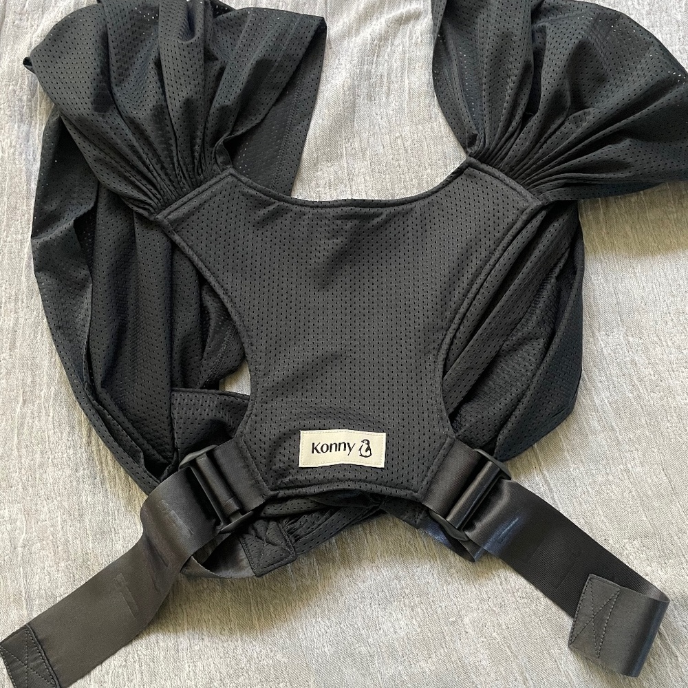 Konny Flex Summer Baby Carrier - Charcoal - XS-XL
